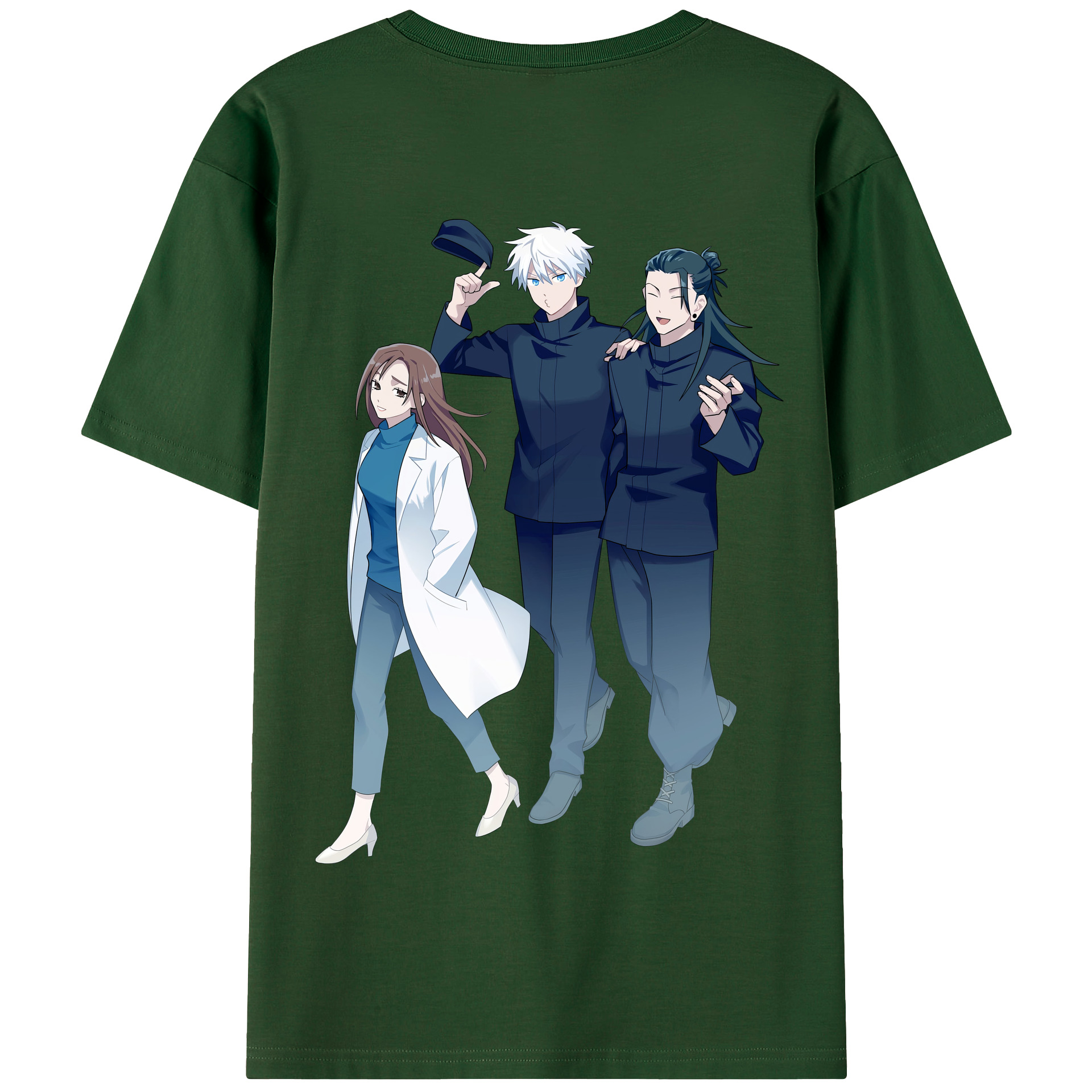 （画像用） 呪術廻戦 Jujutsu Kaisen 綿100％半袖Tシャツ（背面プリント）